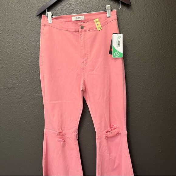 Vibrant M.i.U Bella Flare Jeans - Picture 7 of 15